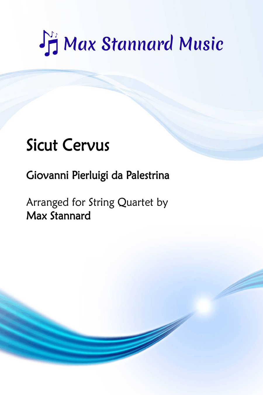Sicut Cervus String Quartet scores gallery preview page 1