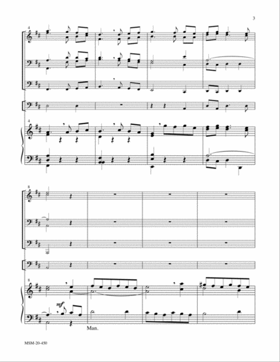 The Trumpet Shall Sound Trumpet scores gallery preview page 3