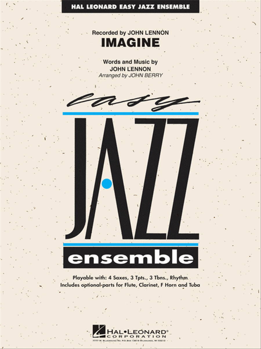 Imagine Jazz Ensemble scores gallery preview page 1