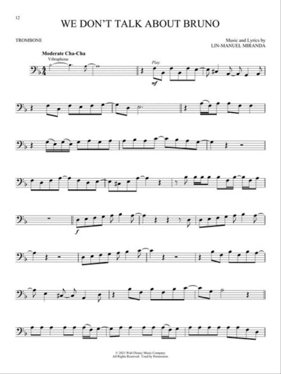 Encanto for Trombone