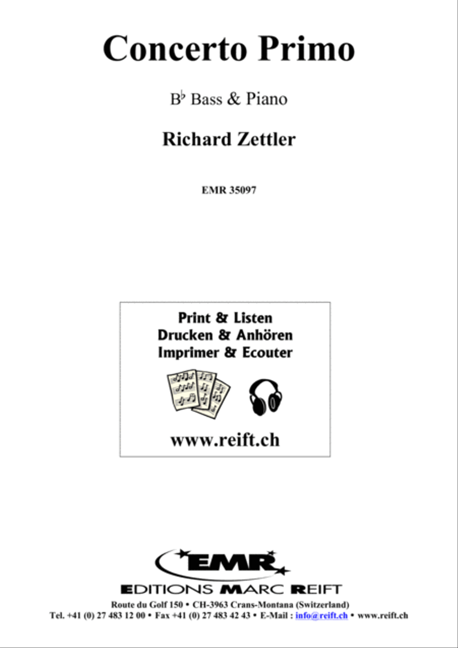 Concerto Primo Piano Accompaniment scores gallery preview page 1
