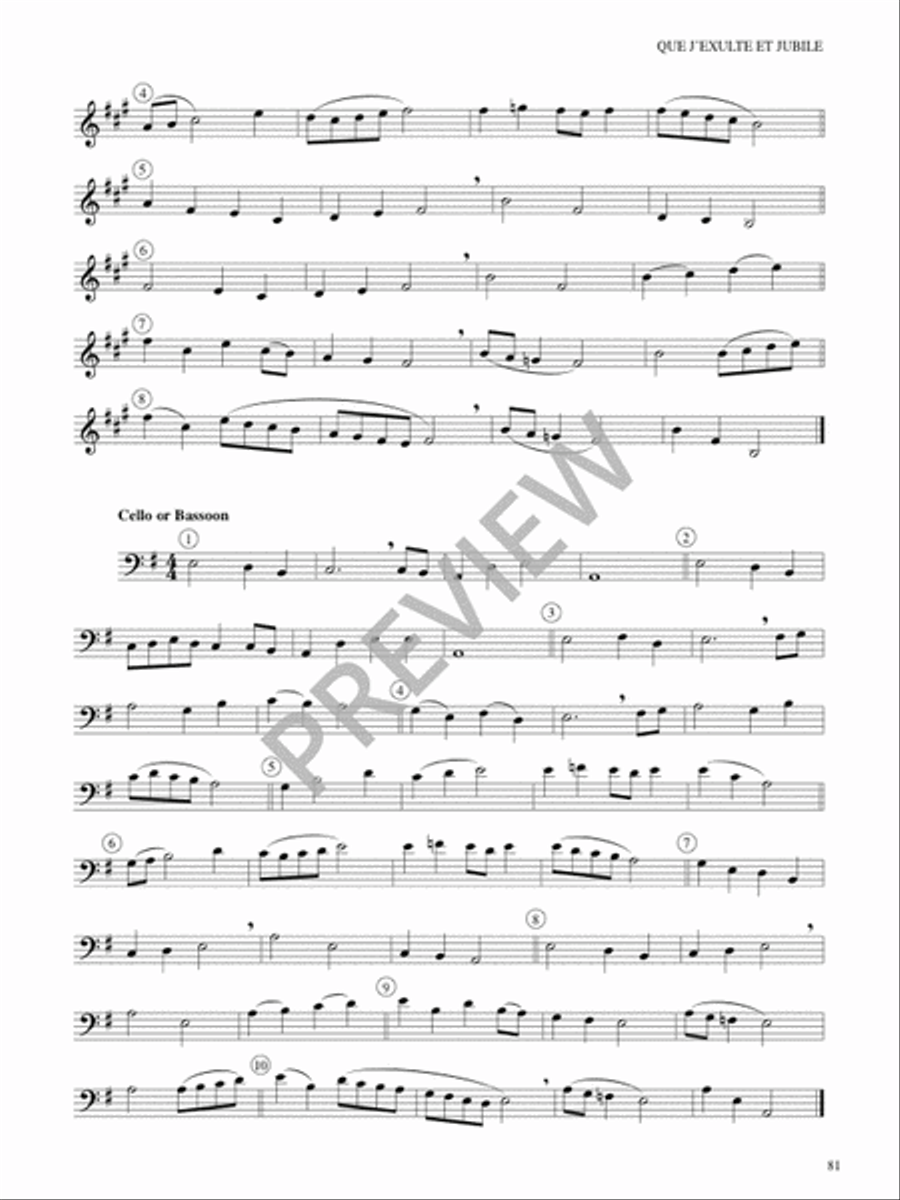 Christe Lux mundi - Instrument edition Guitar scores gallery preview page 83