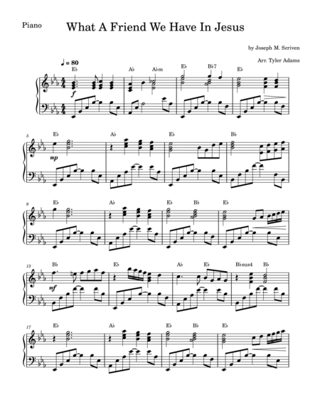 20 Hymns For Flute and Piano (Collection) image number null