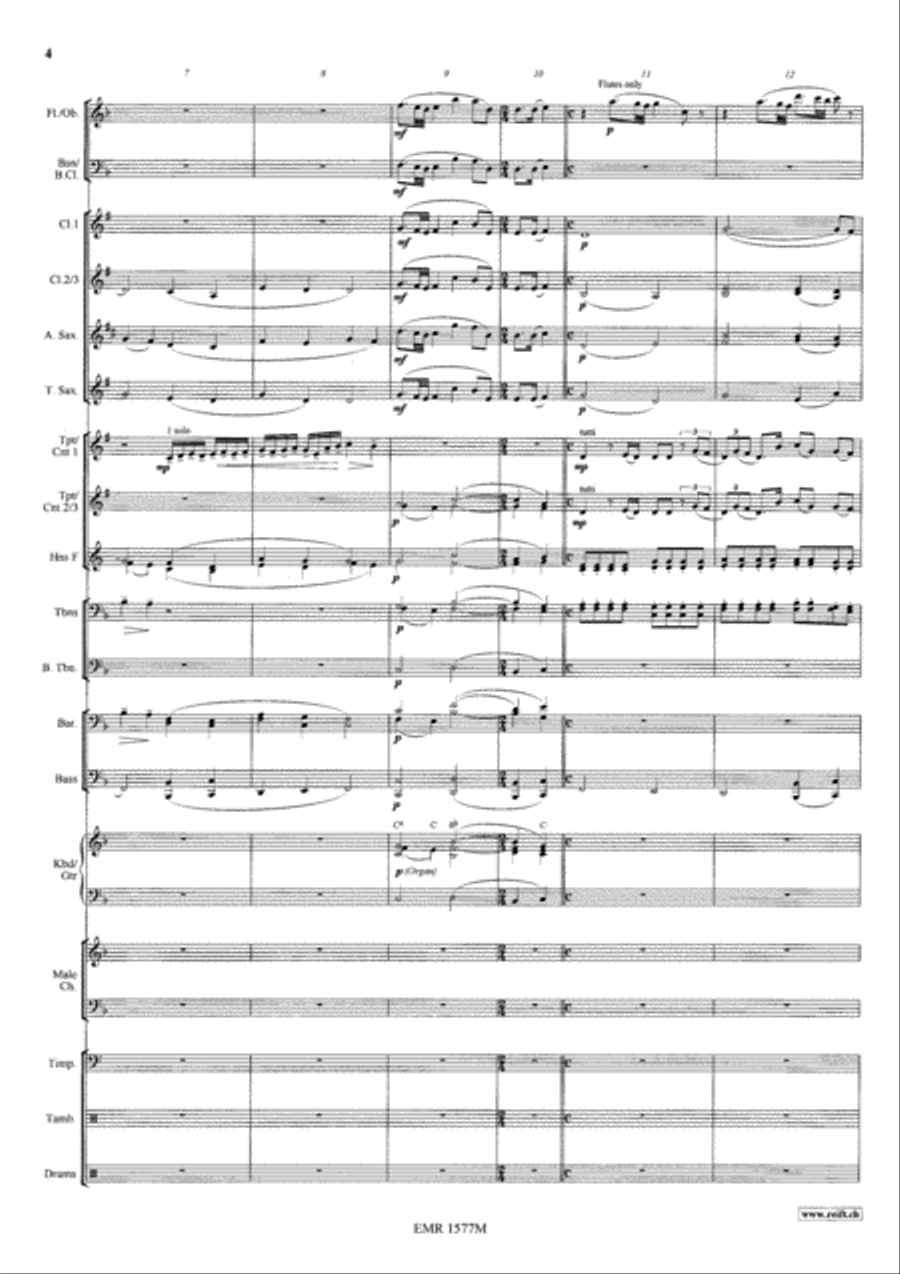 Time To Say Goodbye Time To Say Goodbye Men's Choir scores gallery preview page 6