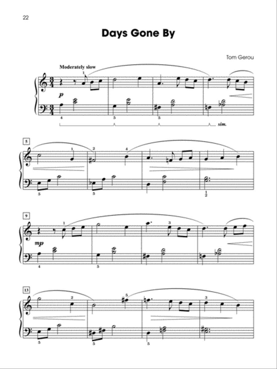 Piece by Piece, Book 1 Piano Solo scores gallery preview page 10