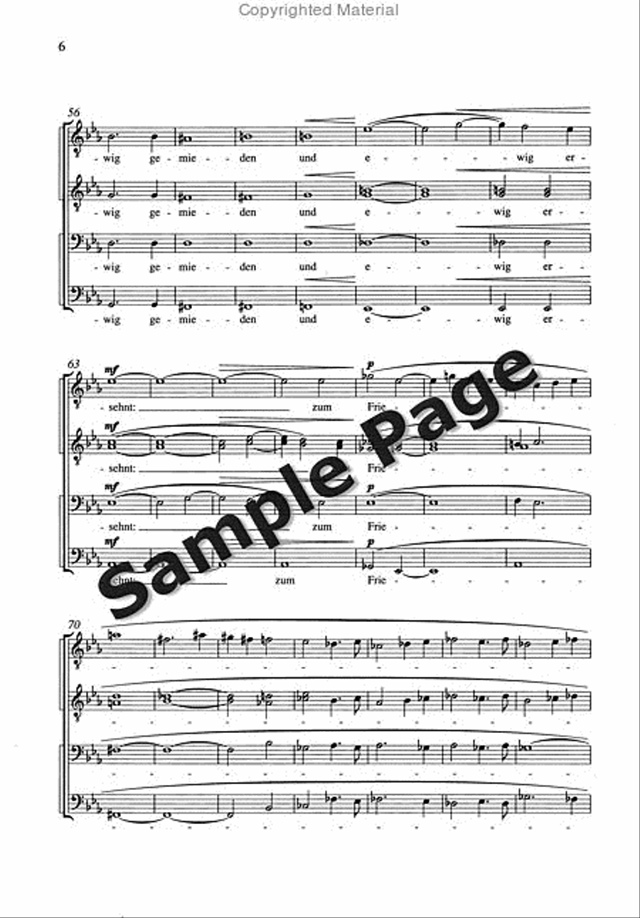 Durch Einsamkeiten TTBB scores gallery preview page 7