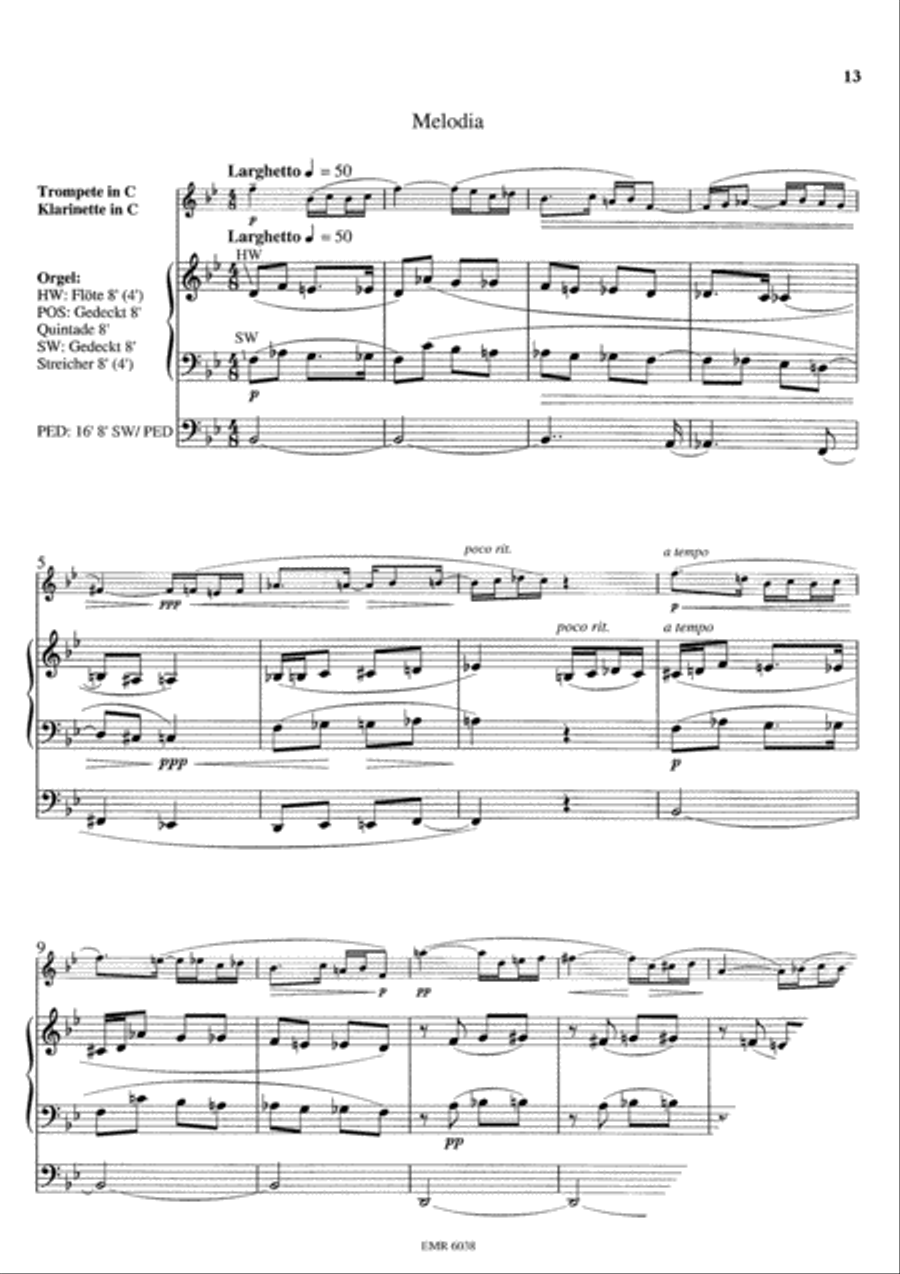3 Stucke 3 Stucke Trumpet scores gallery preview page 5