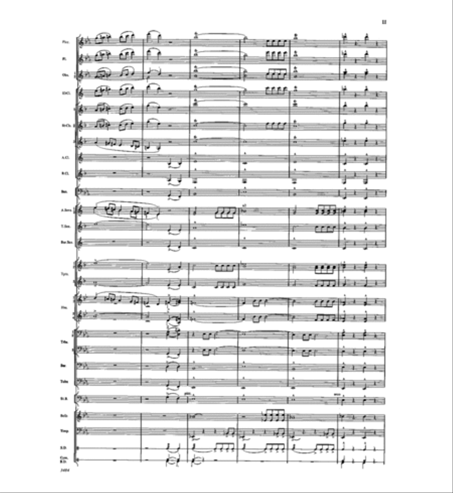 The Americans The Americans Concert Band scores gallery preview page 10
