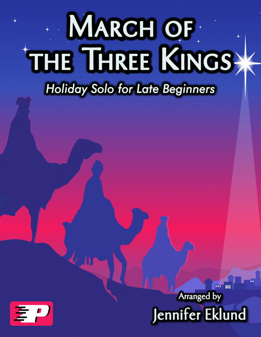 March of the Three Kings (Easy Holiday Solo) Easy Piano scores gallery preview page 1