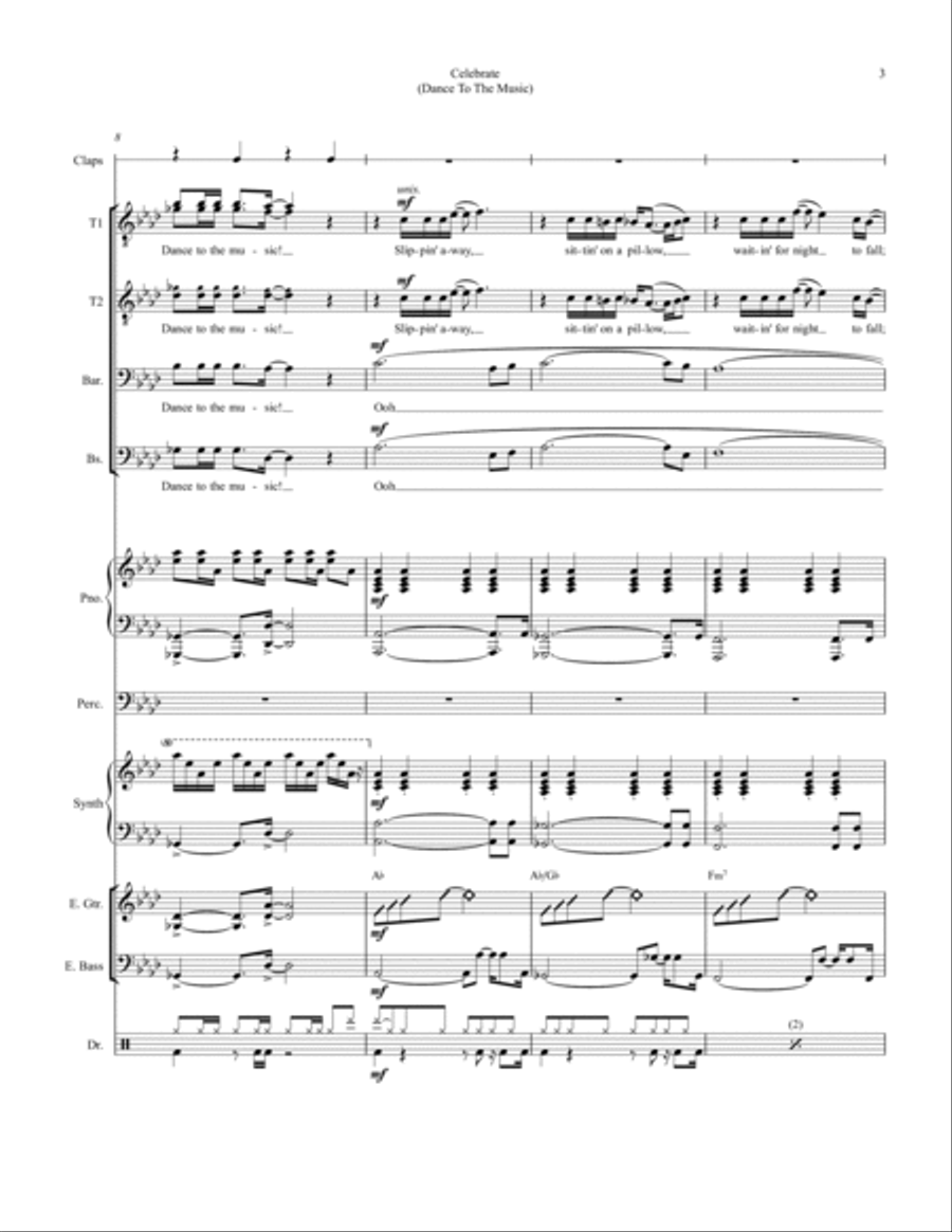 Celebrate Small Ensemble scores gallery preview page 3