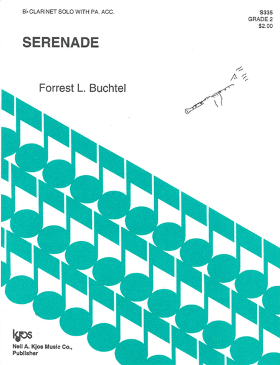 Serenade Clarinet Solo scores gallery preview page 1