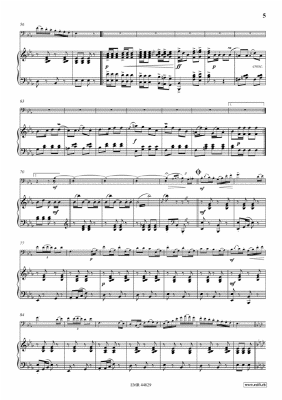 Souvenir de St.-Petersbourg Piano Accompaniment scores gallery preview page 6