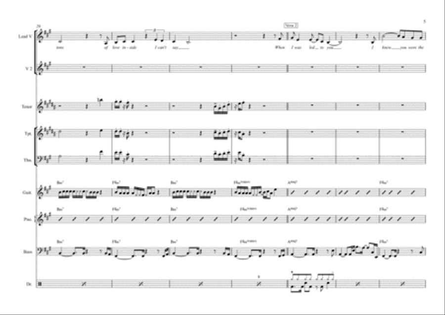 Kiss Of Life Kiss Of Life Jazz Ensemble scores gallery preview page 6