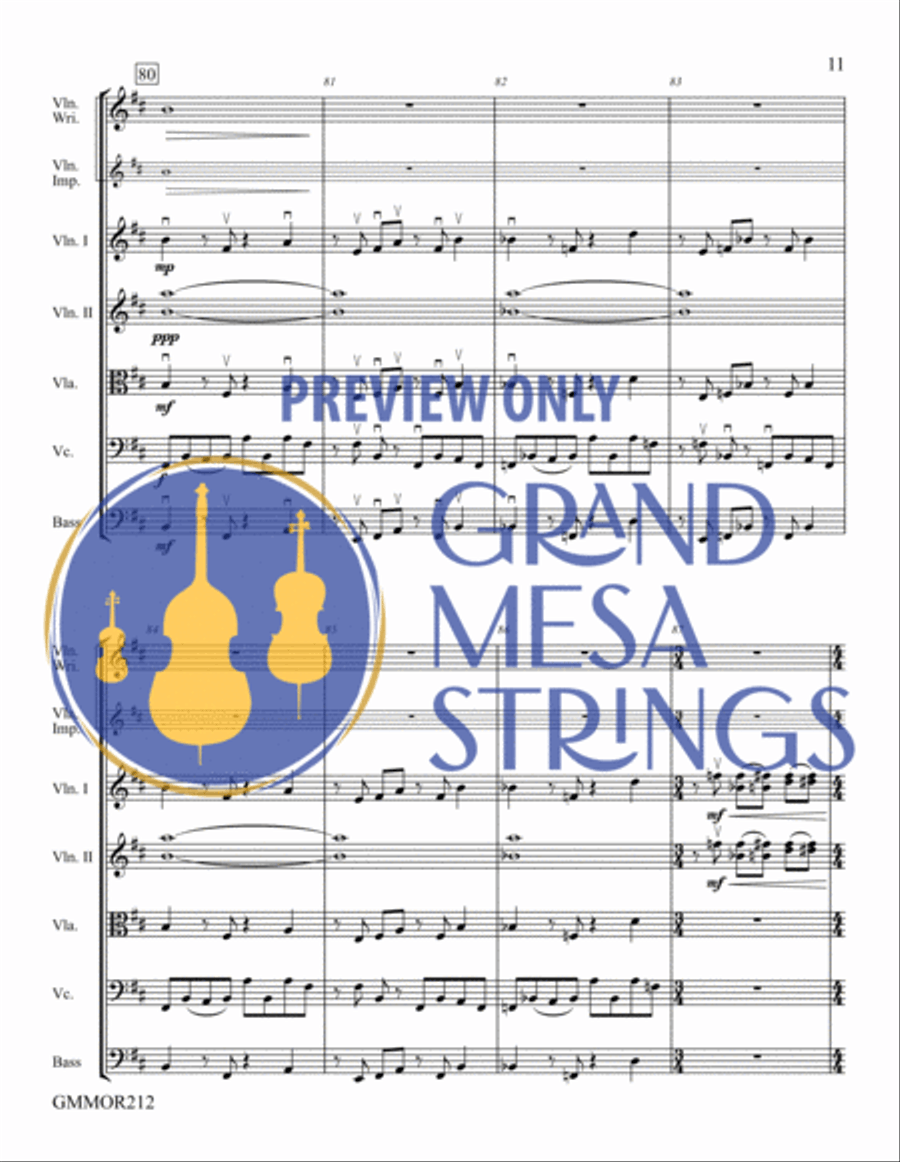 Blue Sky Basin String Orchestra scores gallery preview page 12
