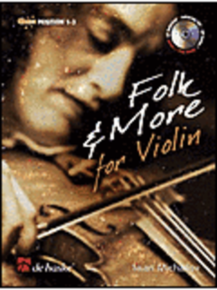 Book cover for Folk and More for Violin