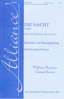Die Nacht (from Vier Notturnos, Op. 22, no. 2)