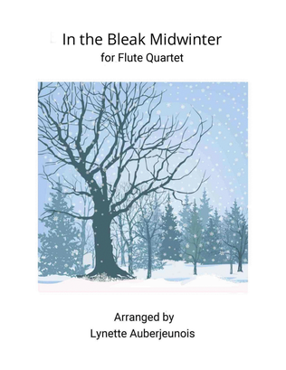 Book cover for In the Bleak Midwinter - Flute Quartet