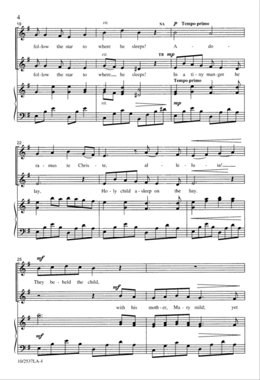 In a Tiny Manger 2-Part scores gallery preview page 4