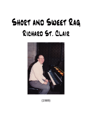 Short and Sweet Rag for Solo Piano