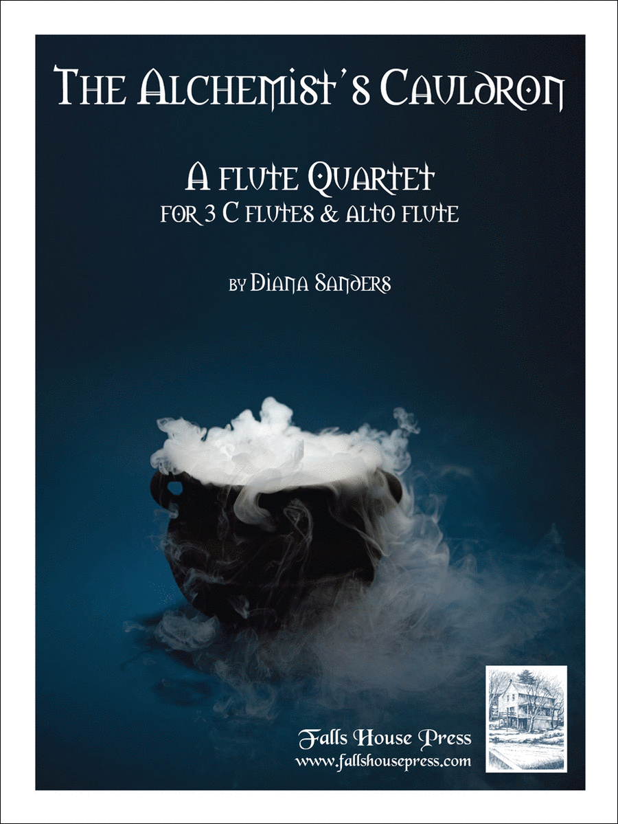The Alchemist's Cauldron Flute Quartet scores gallery preview page 1