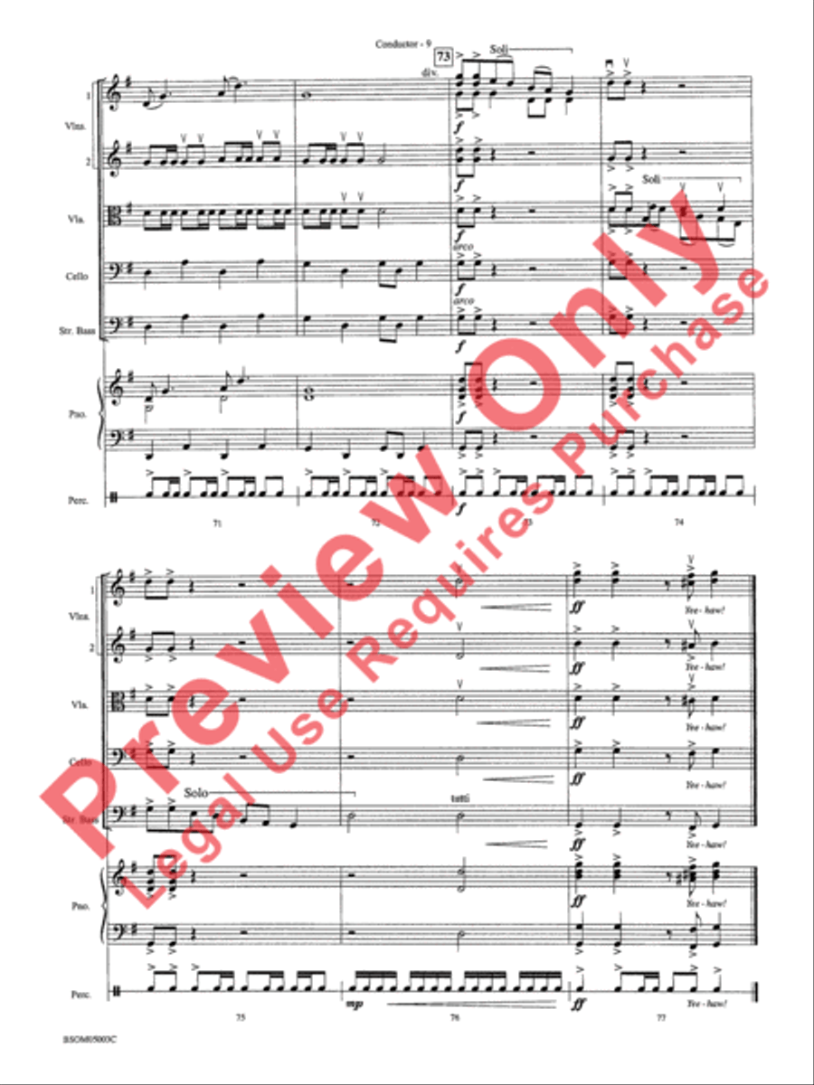 Tap Roots Tap Roots String Orchestra scores gallery preview page 12