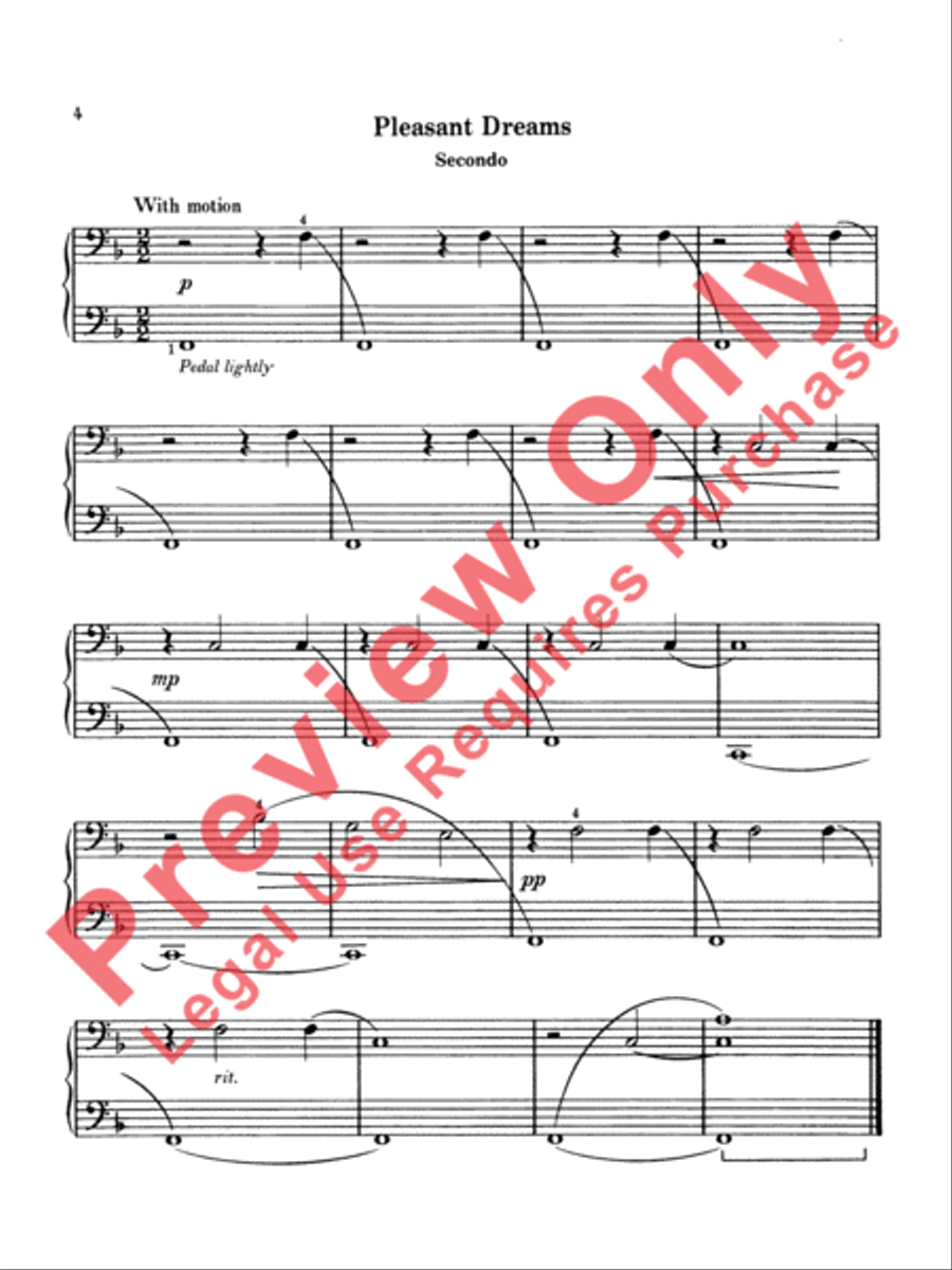 Two at One Piano, Book 2 Small Ensemble scores gallery preview page 10