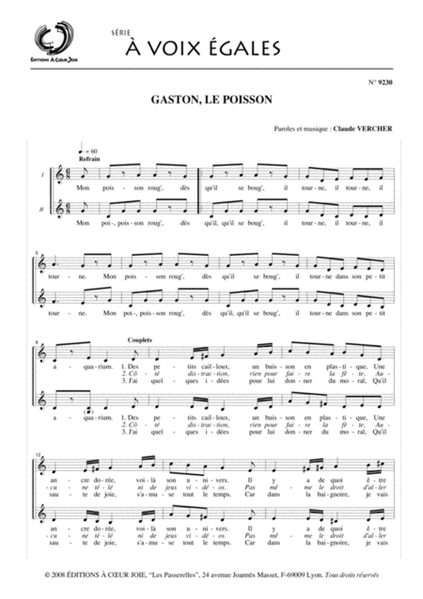 Gaston, Le Poisson