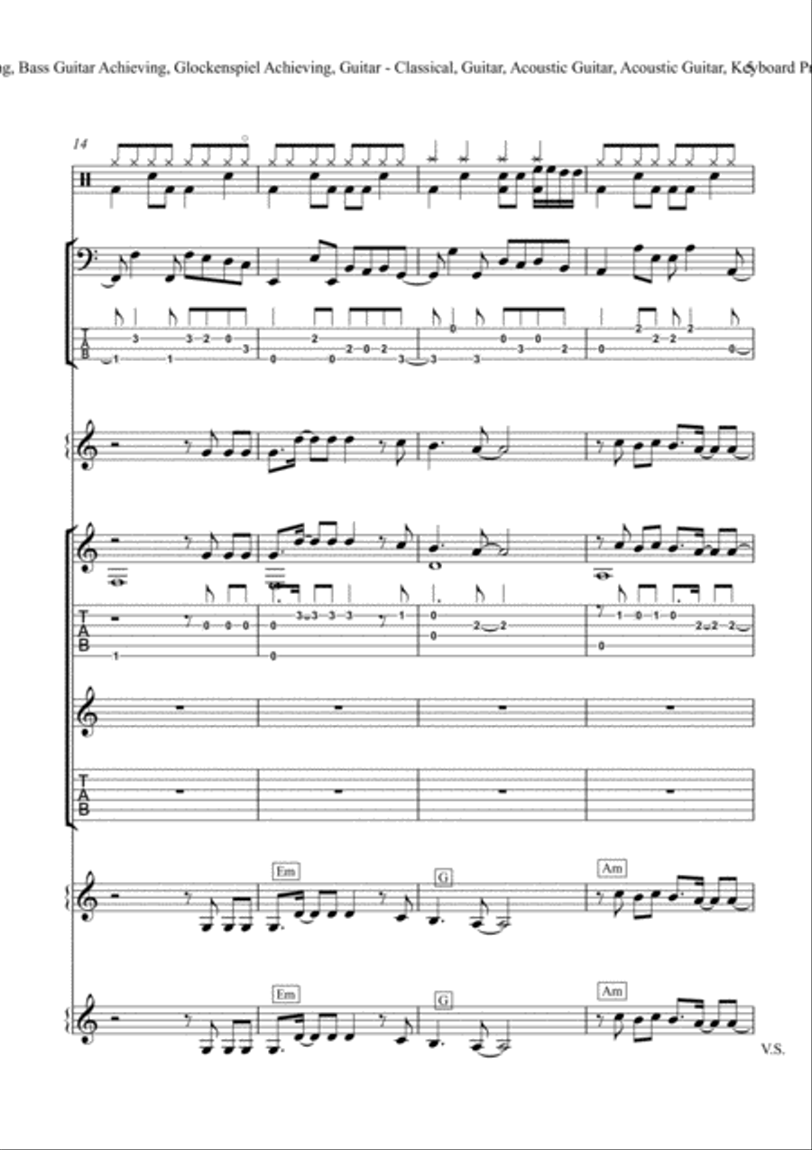 Senorita Small Ensemble scores gallery preview page 5