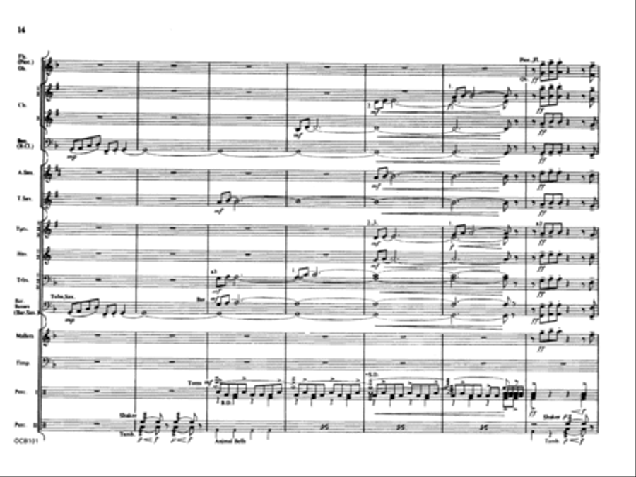 Mazama Concert Band scores gallery preview page 13