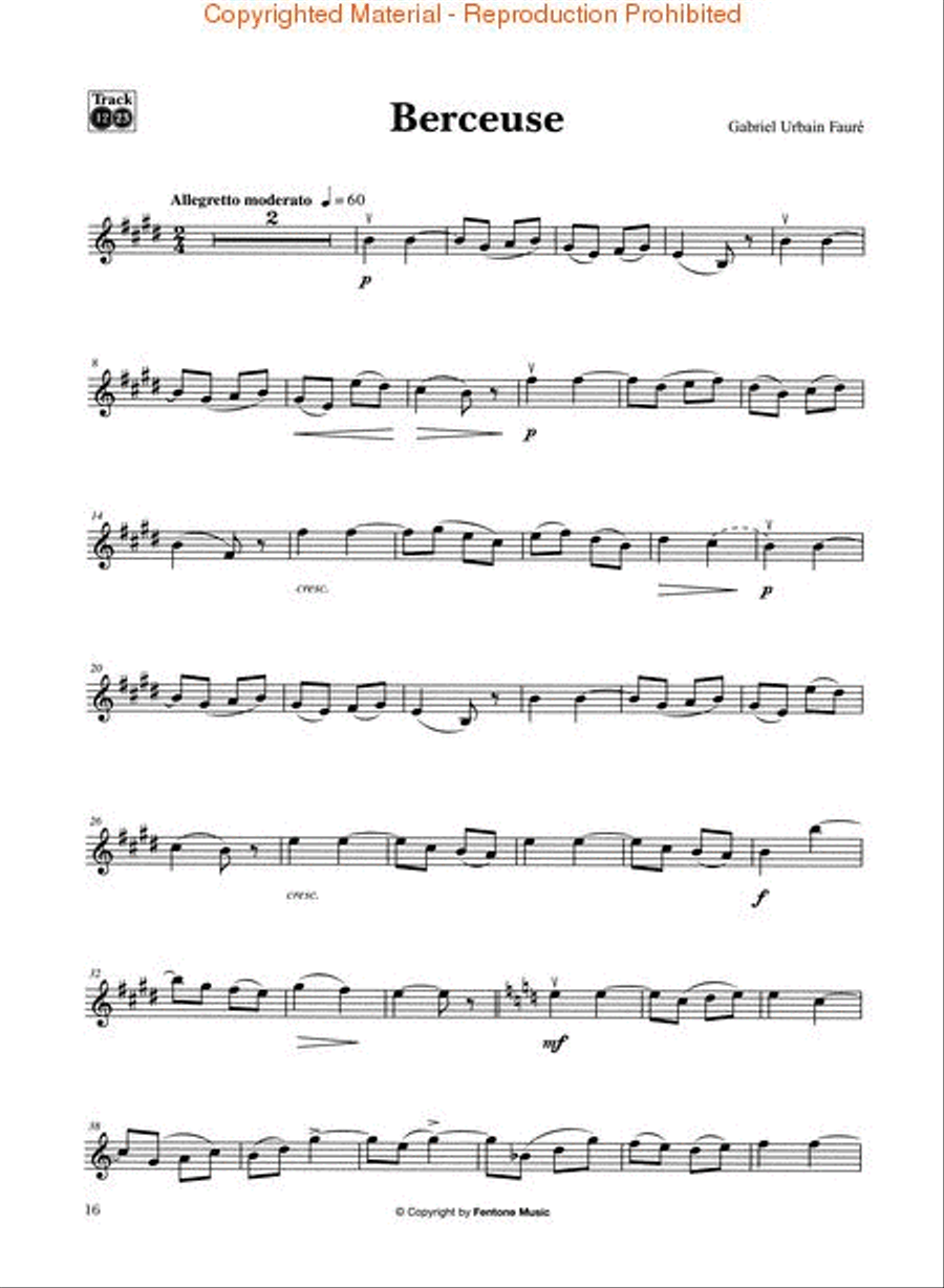 I'm a Quartet Violin Solo scores gallery preview page 4