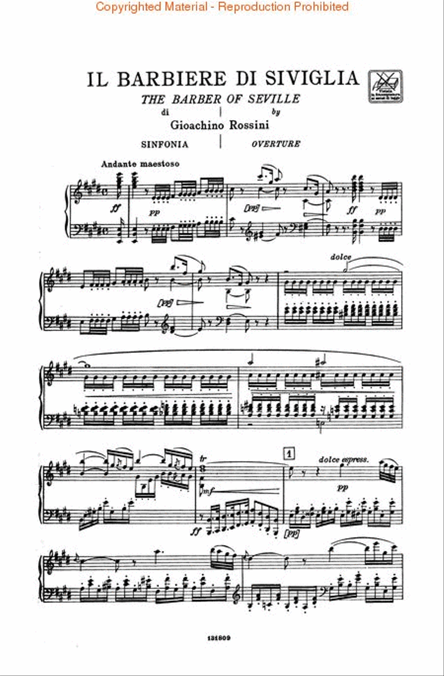 Il barbiere di Siviglia Voice scores gallery preview page 2