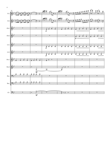 Pierné: Album pour mes Petits Amis Op.14 - 6. Petits Soldats de Plomb - symphonic wind dectet image number null