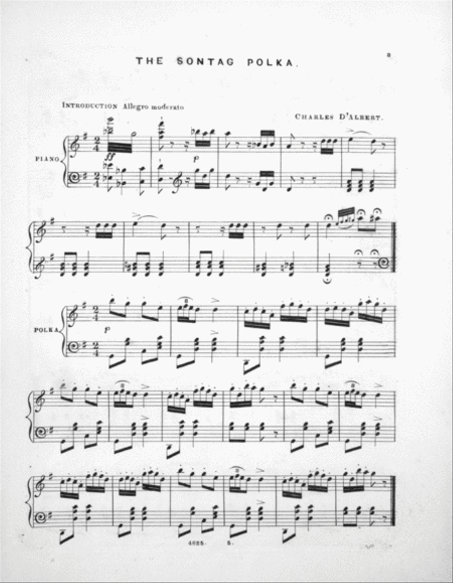Sontag Polka Piano Solo scores gallery preview page 2