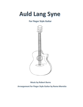 Auld Lang Syne for Finger Style Guitar