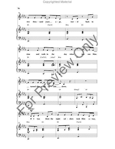 Back To The Cross - Choral Book image number null