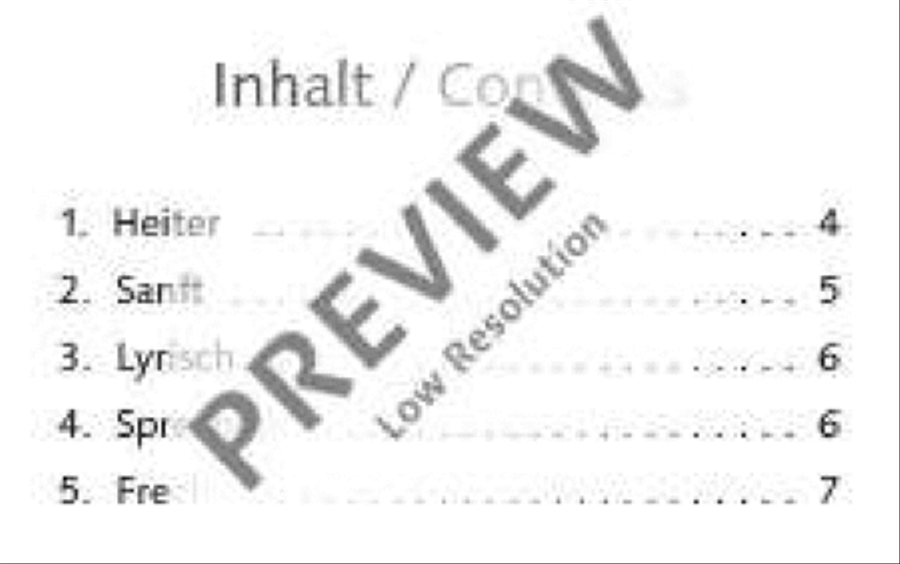 Frühlingsrufe Alto Recorder scores gallery preview page 4