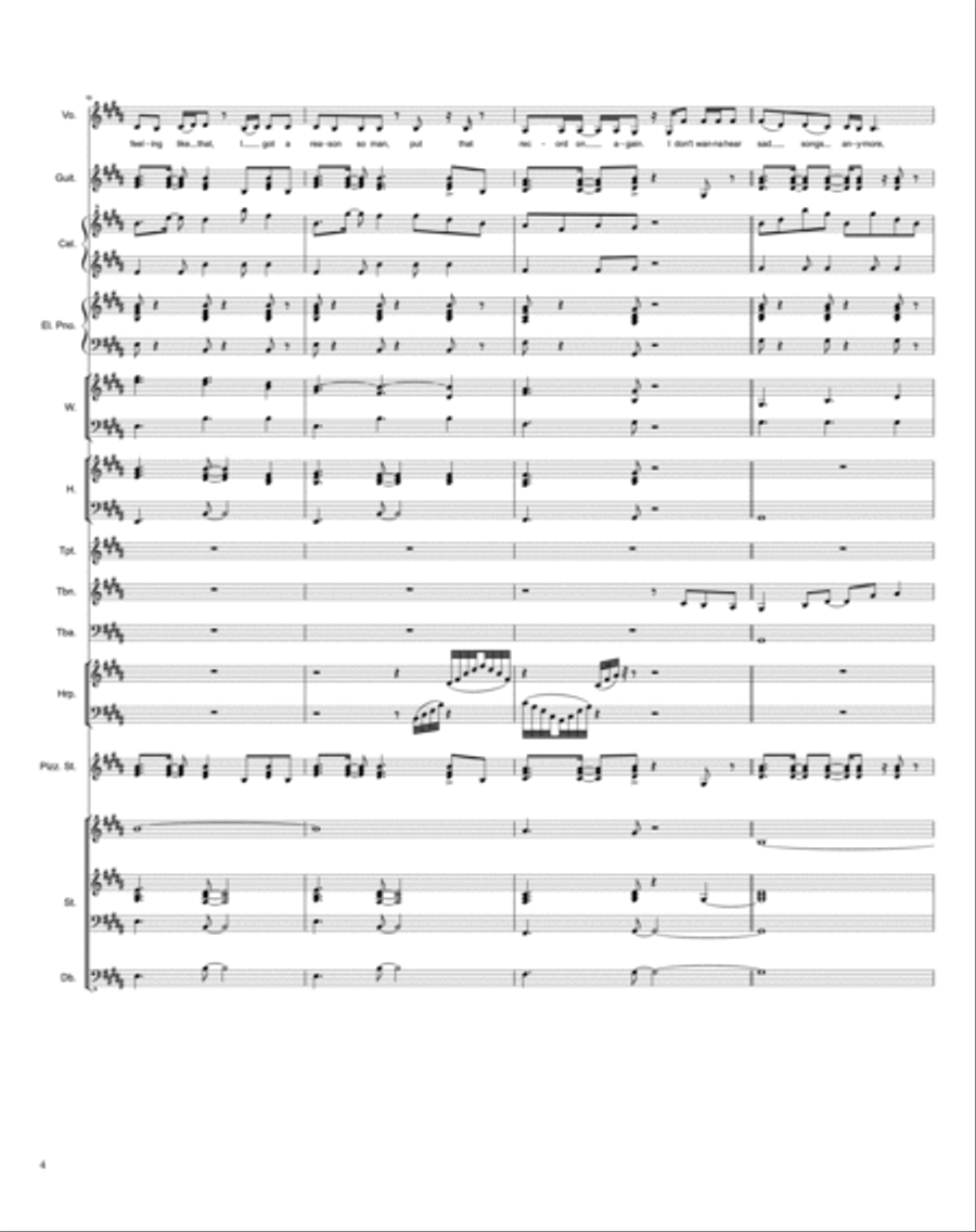 Your Song Large Ensemble scores gallery preview page 4
