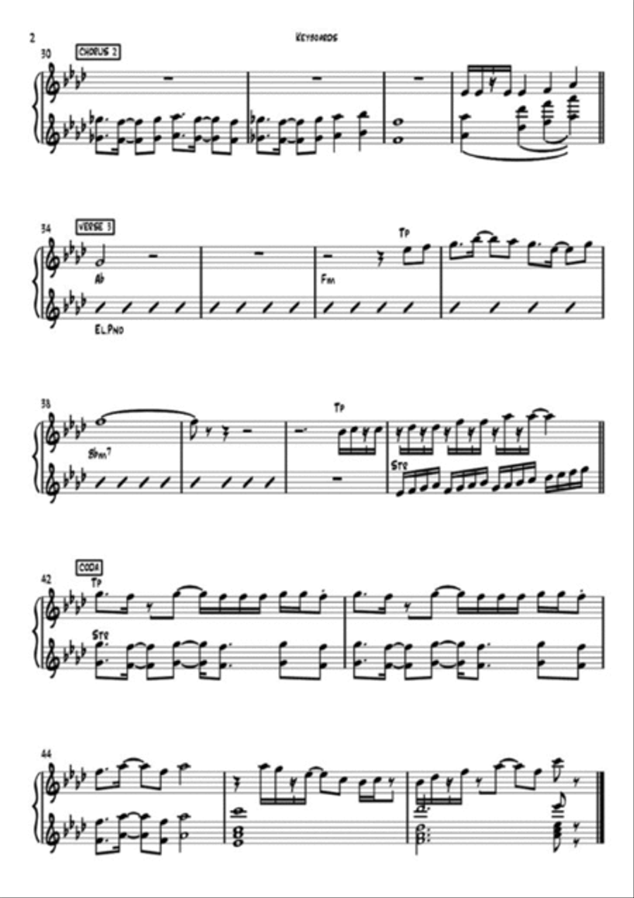Love Boat Theme Bass Guitar scores gallery preview page 2