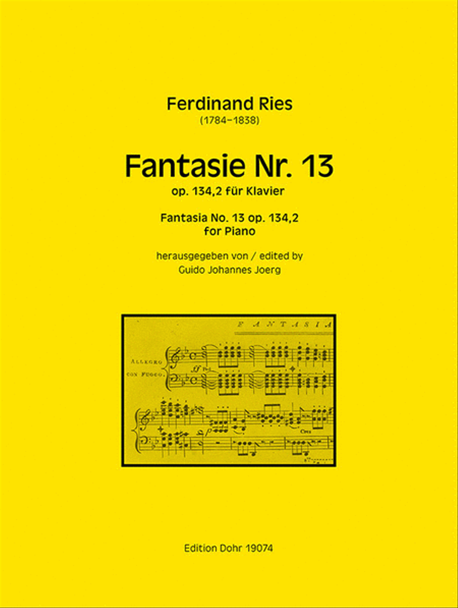 Fantasie Nr. 13 für Klavier op. 134,2 (1824) (über das englische Lied 