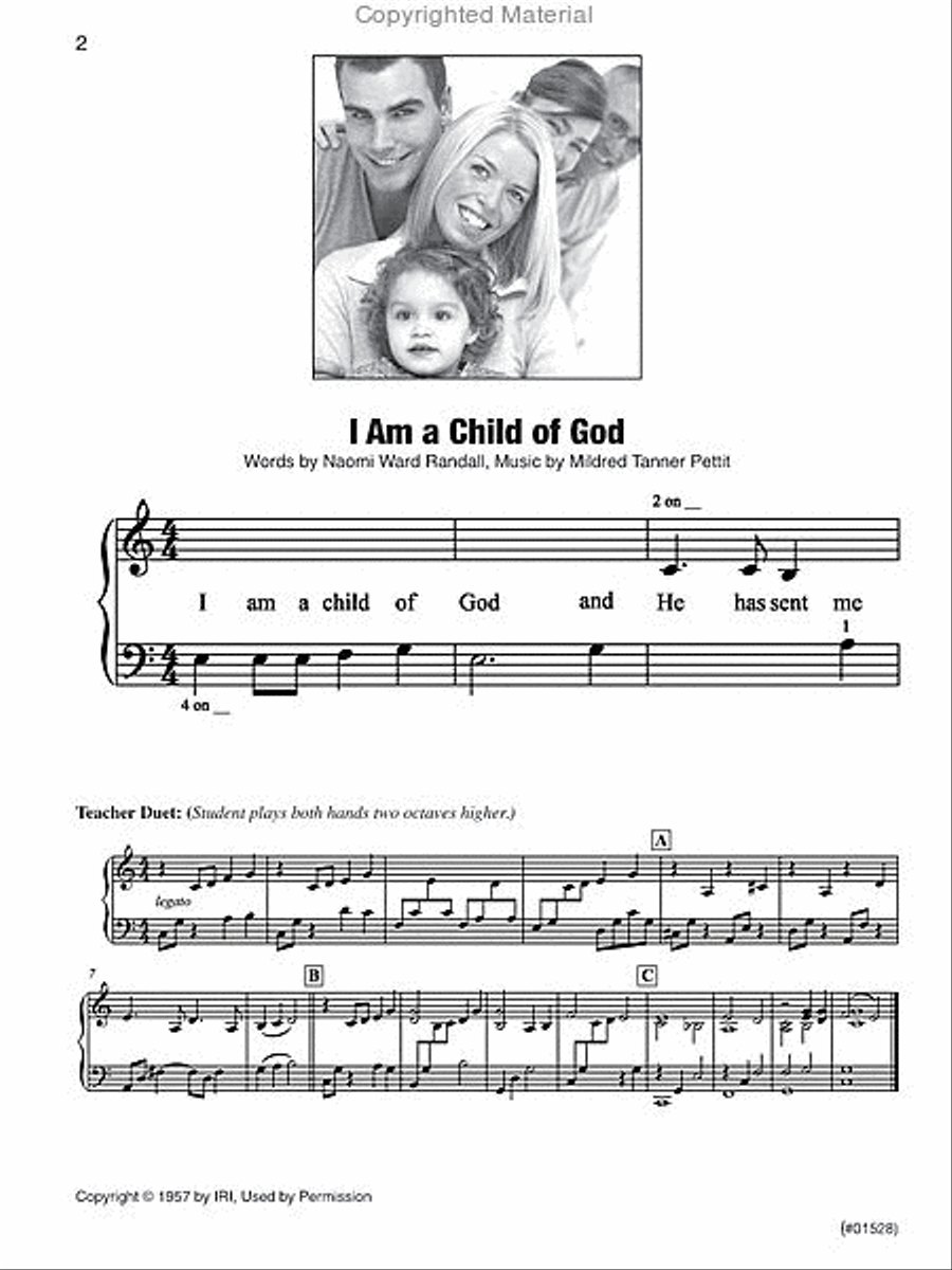 Sharing Time Songs Vol. 2 (2013) - Elementary Piano Easy Piano scores gallery preview page 2