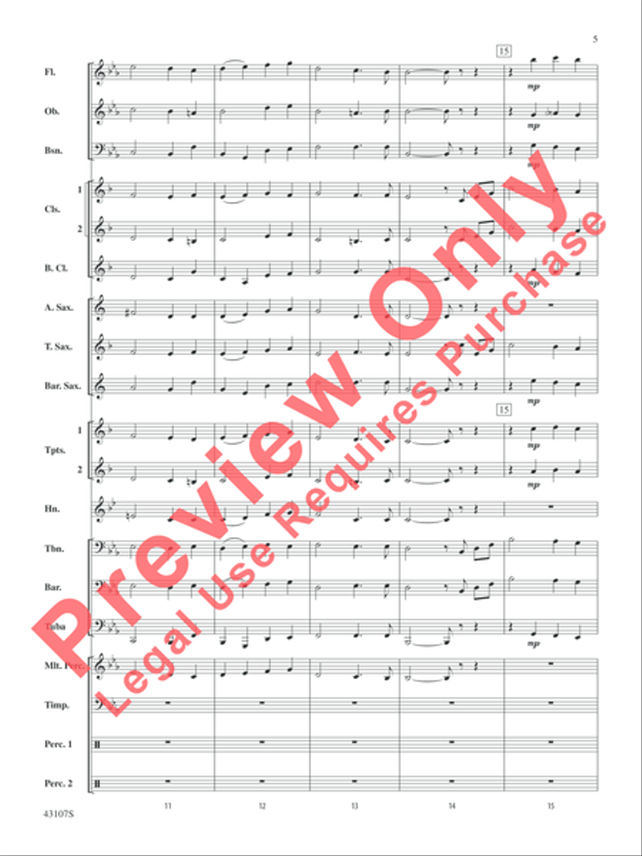 Happy Holidays---Vol. 2 Happy Holidays---Vol. 2 Concert Band scores gallery preview page 25