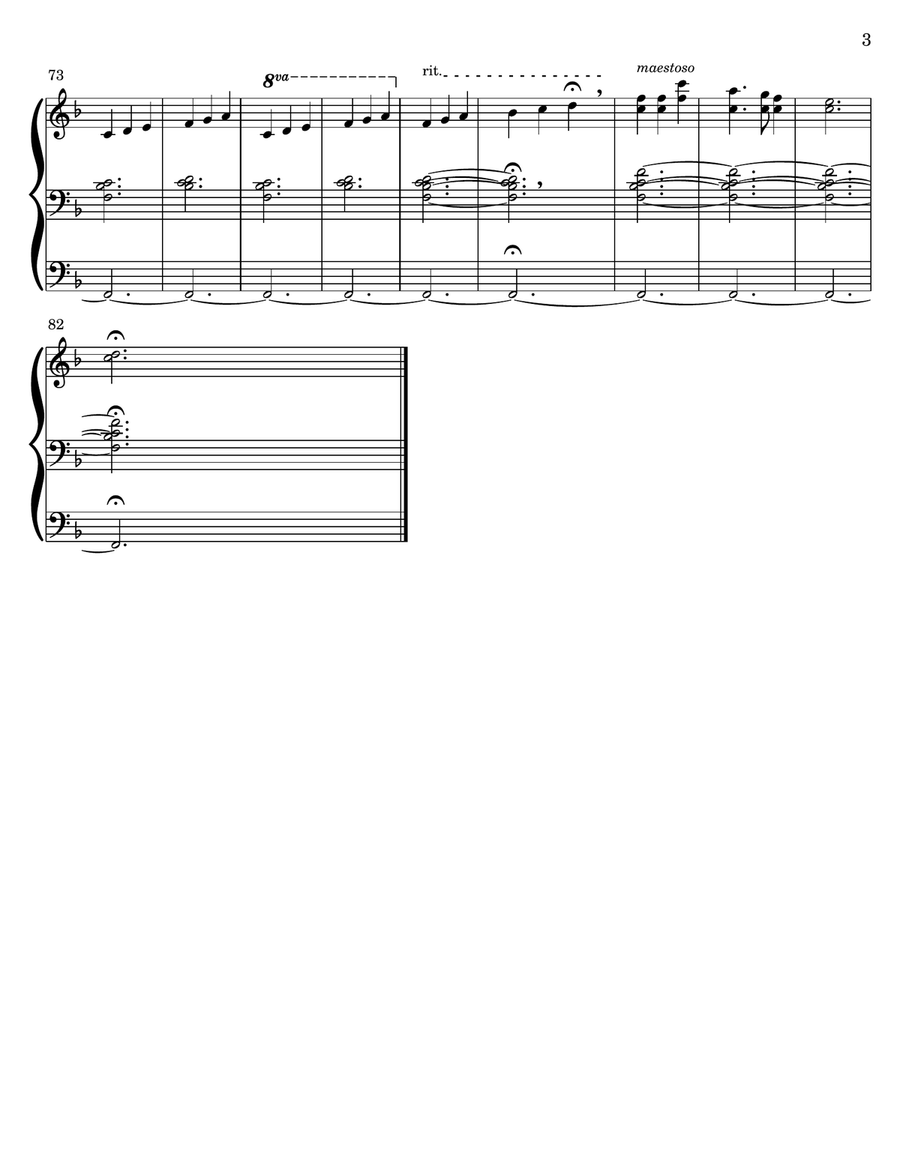 Prelude, Interlude, and Postlude on 