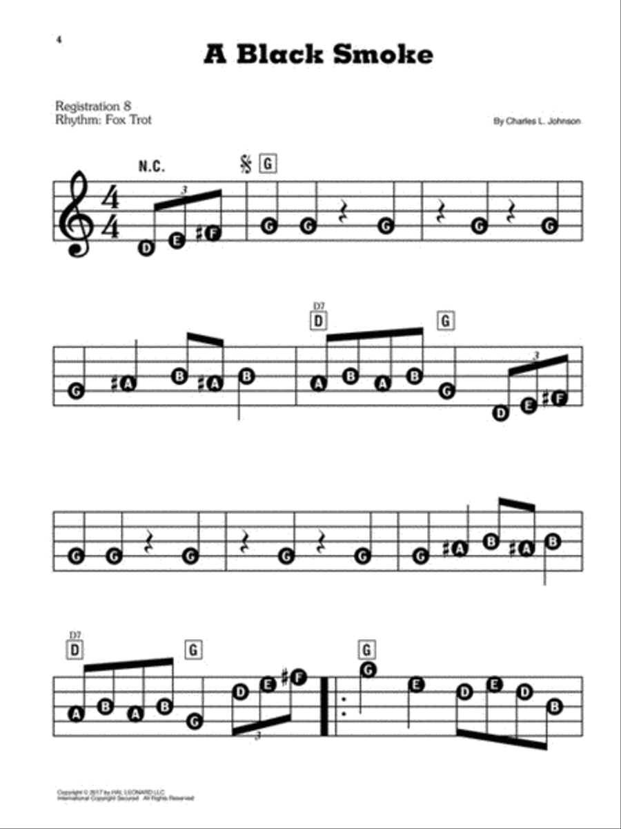 Ragtime Classics Electronic Keyboard scores gallery preview page 3