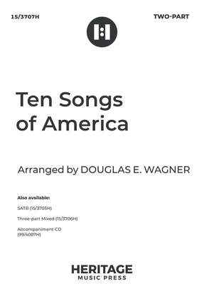 Book cover for Ten Songs of America