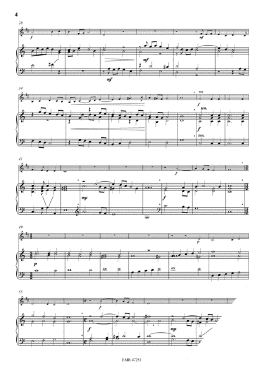 Canzon XV Canzon XV Bass Clarinet scores gallery preview page 4