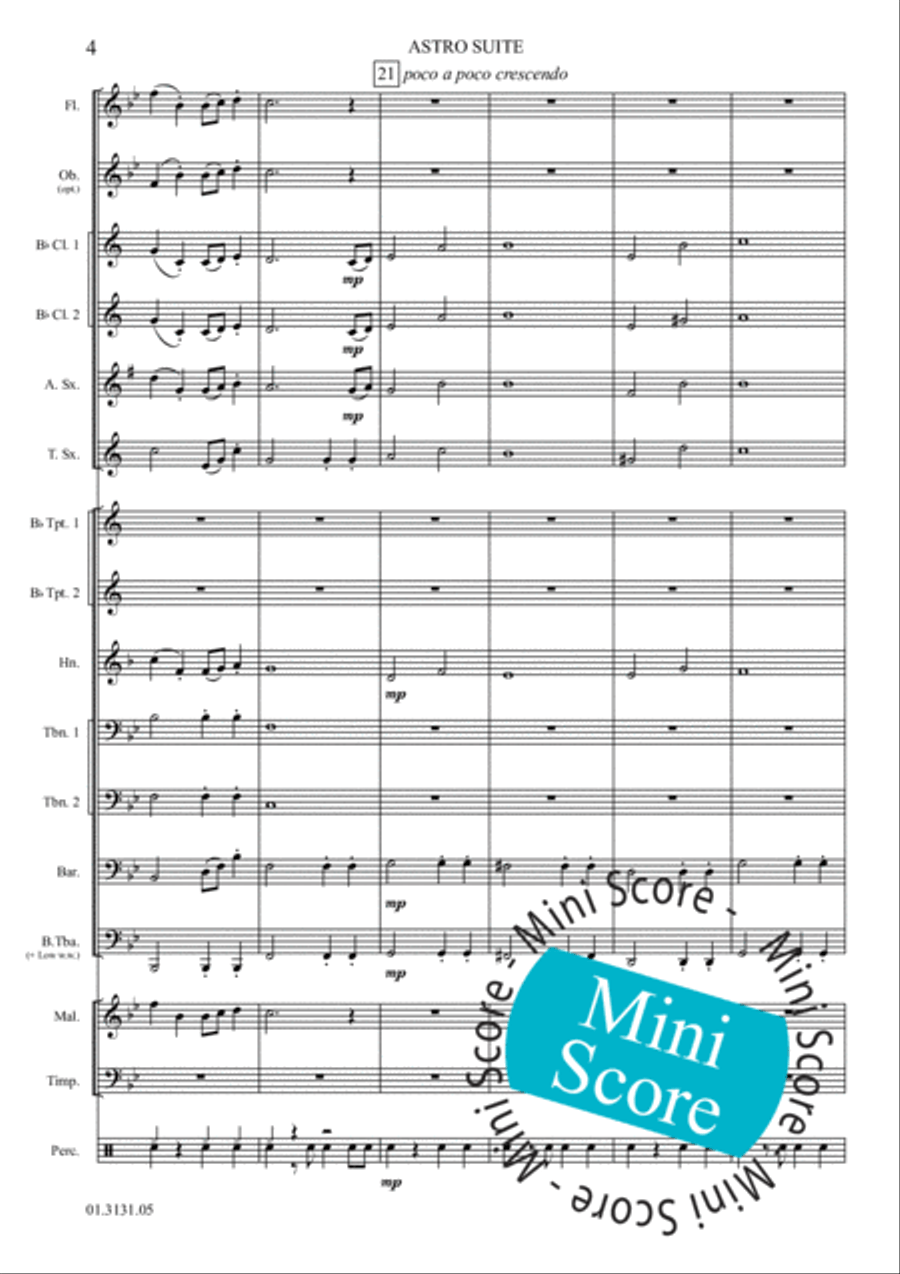 Astro Suite Astro Suite Concert Band scores gallery preview page 10