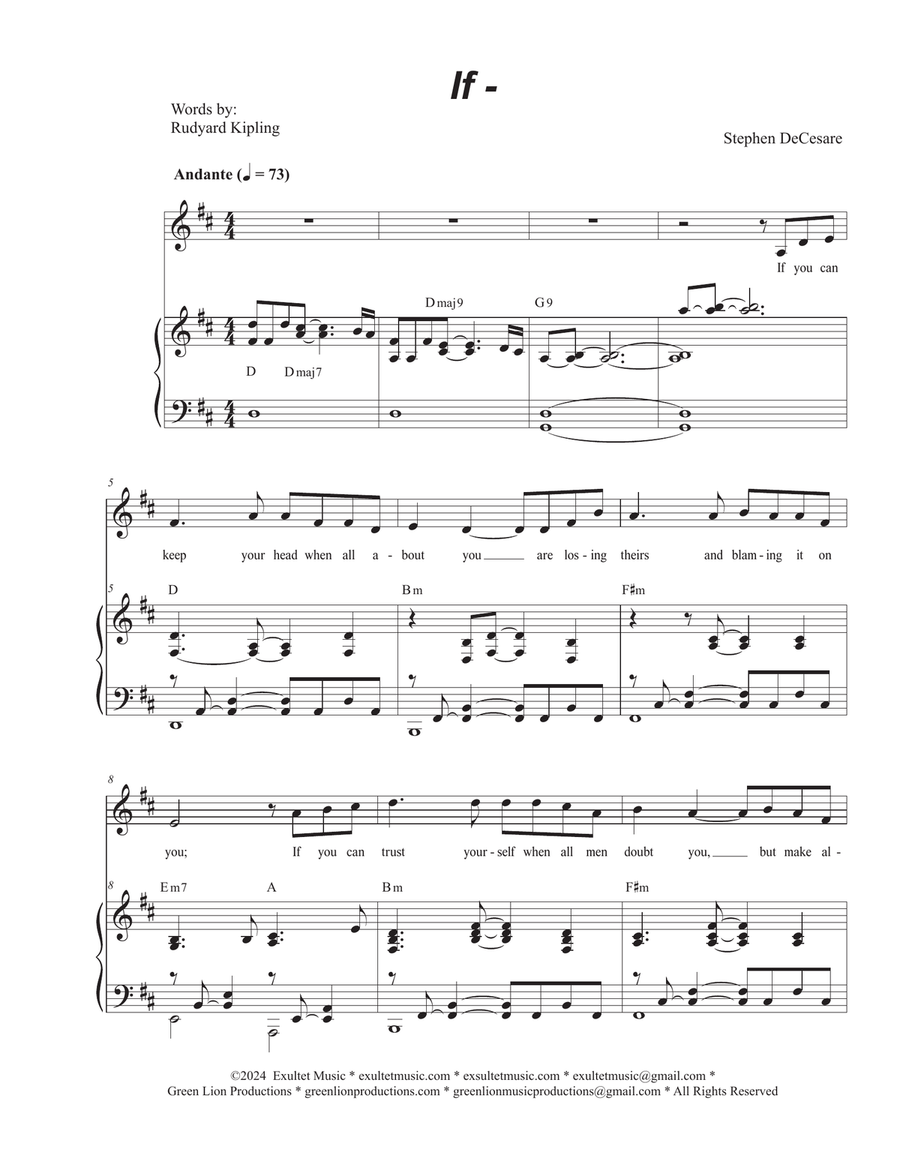 If - (Unison choir)
