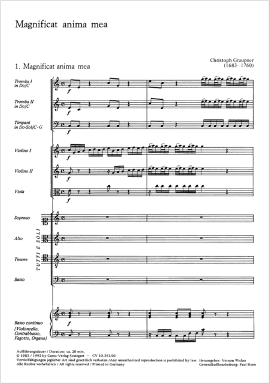 Magnificat Magnificat 4-Part scores gallery preview page 74