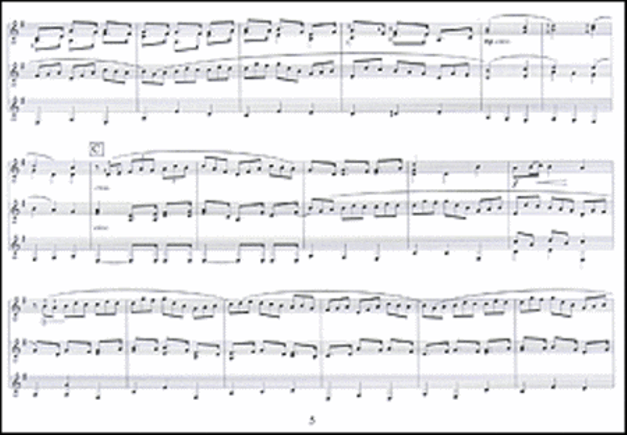 The Complete Laurindo Almeida Anthology of Guitar Trios Guitar Ensemble scores gallery preview page 6