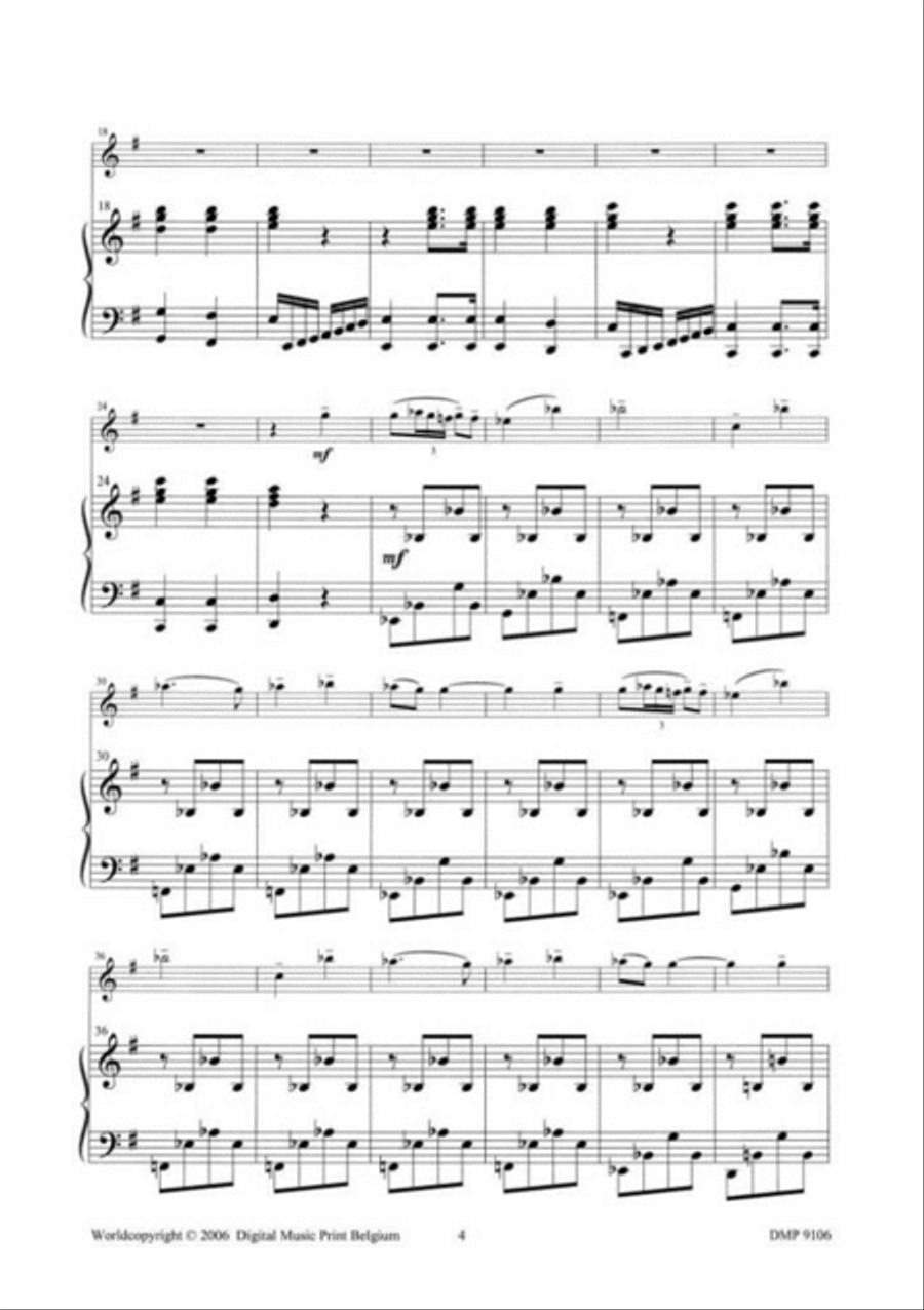 Rondo Flute Solo scores gallery preview page 3